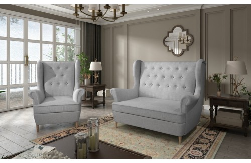 Elegantni set za dnevno sobo Aros 2+1