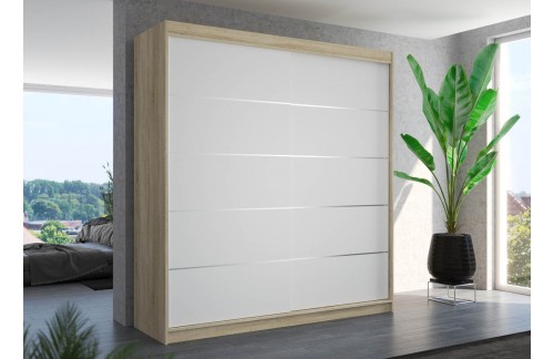 GARDEROBNA OMARA ESTEVA 200 CM (VEČ BARV)