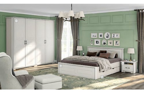 Postelja Kalla Evergreen 160x200 