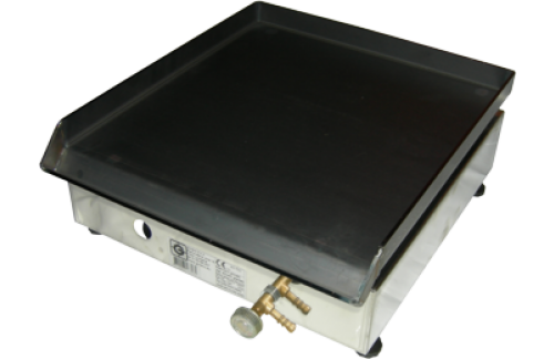 Plinski žar Gorenc, 40 x 40, Fe plošča, U gorilnik, ventil, brez nog 