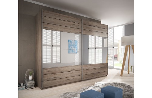 Garderobna omara Galant z drsnimi vrati (270 cm) 