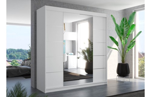 GARDEROBNA OMARA DALMATIA 200 CM (VEČ BARV)