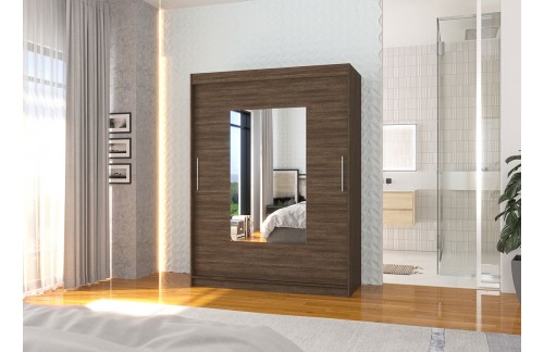 Garderobna omara z drsnimi vrati Dorrigo (150 cm)