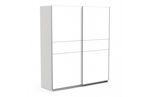 Garderobna omara GHOST - 180 cm (bela)