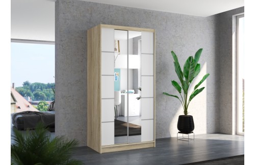 GARDEROBNA OMARA KSAWER 100 CM (VEČ BARV)