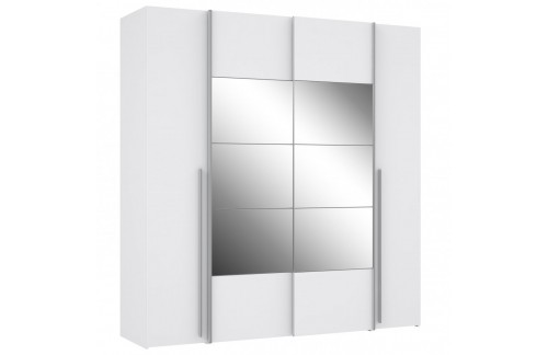 Garderobna omara NARAGO NRGS32512 (bela)