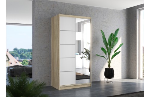 GARDEROBNA OMARA ORLANDO 100 CM (VEČ BARV)