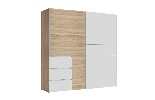 GARDEROBNA OMARA VIN HRAST + BELA