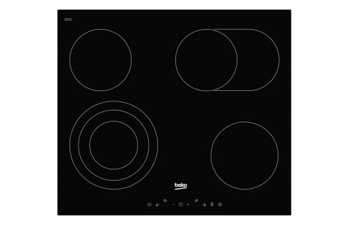 BEKO HIC64404T steklokeramična kuhalna plošča