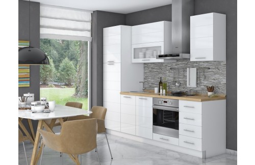 MODERJE KUHINJE JELA - Moderna Kuhinja Jela Highline 255 cm (TUDI PO MERI / NAROČILU)