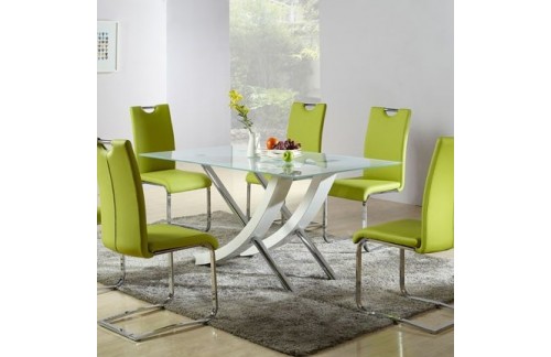 Steklena jedilna miza Zambia - EKSPONAT