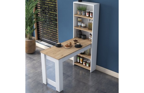 Jedilna miza Adren (Oreh/Bela)