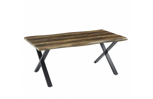 Jedilna miza MARLOS - 140x80 (rjava)