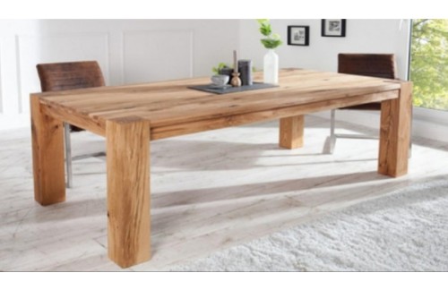 MASIVNA JEDILNA MIZA RUSTIC