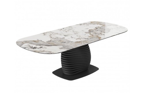 Jedilna miza SANAS (rjavi marmor)