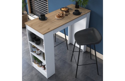 Jedilna miza Zavor (Oreh/Bela)