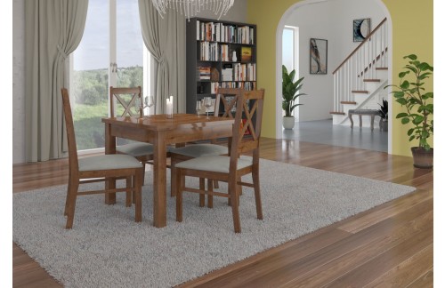 Jedilni komplet RODOS 38 s 4 stoli