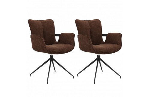 Jedilni stol TIMEA (rjava)