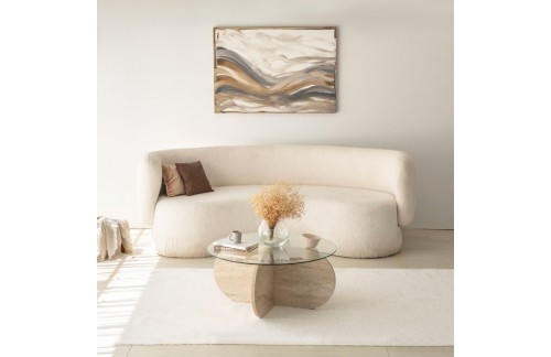 Klubska mizica Garen (Travertin)