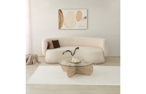 Klubska mizica Harin (Travertin)