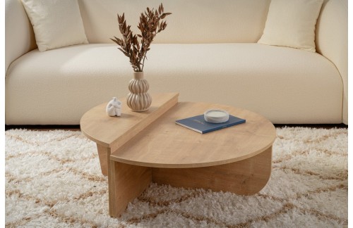 Klubska mizica Helan (Medeni hrast)