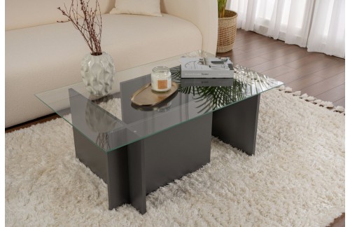 Klubska mizica Omaro (Antracit)