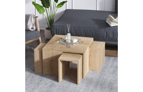 Klubska mizica Parel (Hrast)