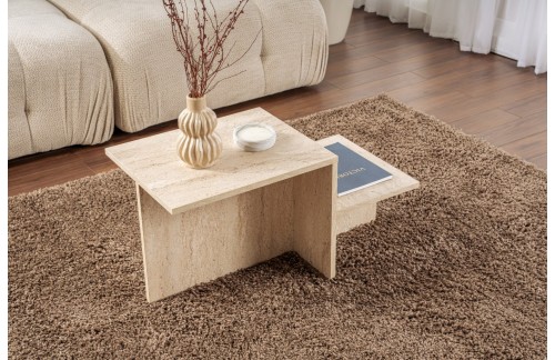 Klubska mizica Pavor (Travertin)