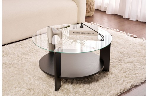 Klubska mizica Relan (Črna)