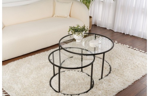 Klubska mizica Sarin (Črna)