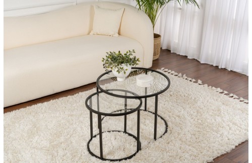 Klubska mizica Sarin (Črna)