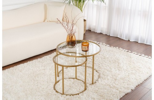 Klubska mizica Sarin (Zlata)