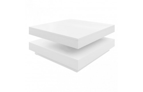 Klubska mizica SOLIERA (bela)