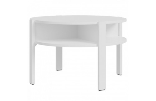 Klubska mizica TOBAGO (bela)