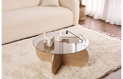 Klubska mizica Toral (Safirni hrast)