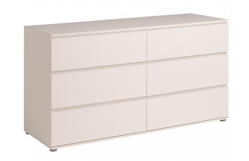 Komoda Neo 6 - bela - RAZPRODAJA