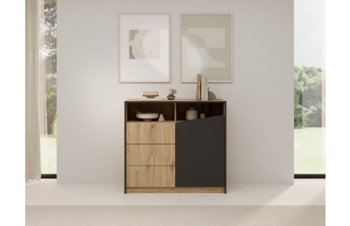 Komoda Atson iz hrastovega lesa