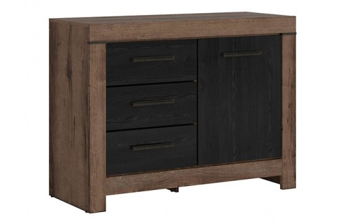 KOMODA BALIN - ČRNI HRAST/SAMOSTANSKI HRAST