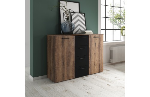 KOMODA BETA - SAMOSTANSKI HRAST/ČRNA