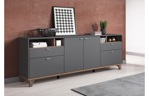 KOMODA OSLO 2D2K2S - SIVA