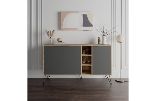 Komoda Palen (Hrast/Antracit)