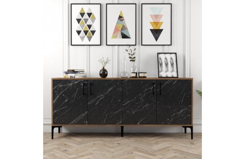 Komoda Rimon (Oreh/Črna)