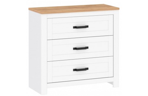 Komoda TEOLO 1 (bela/hrast)