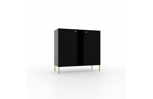 Komoda Tili z 2 vrati in 3 predali