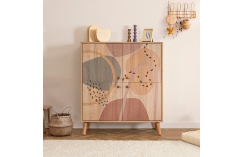 Komoda Varen (Večbarvna)