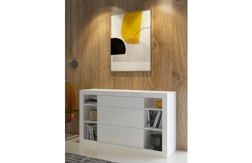 KOMODA ZENA - BELA VISOK SIJAJ ZADNJI KOS