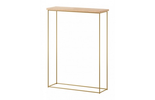 Konzolna miza Sili z žičnim podnožjem - ZLATA