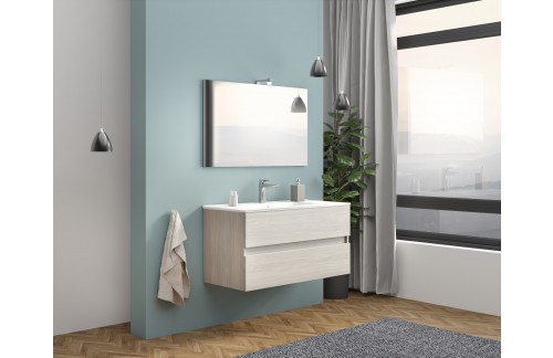 KOPALNIŠKI BLOK EASY 4V1 100 cm (SIVI HRAST) - POŠKODOVANO