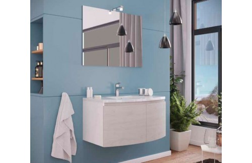 KOPALNIŠKI BLOK GIULIA - NORDIJSKI LES/BELA VISOKI SIJAJ