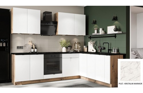 KOTNI SESTAV GIANNA 200 X 260 CM - KRISTALNI MARMOR